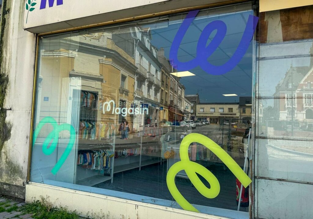 Vitrophanie magasin